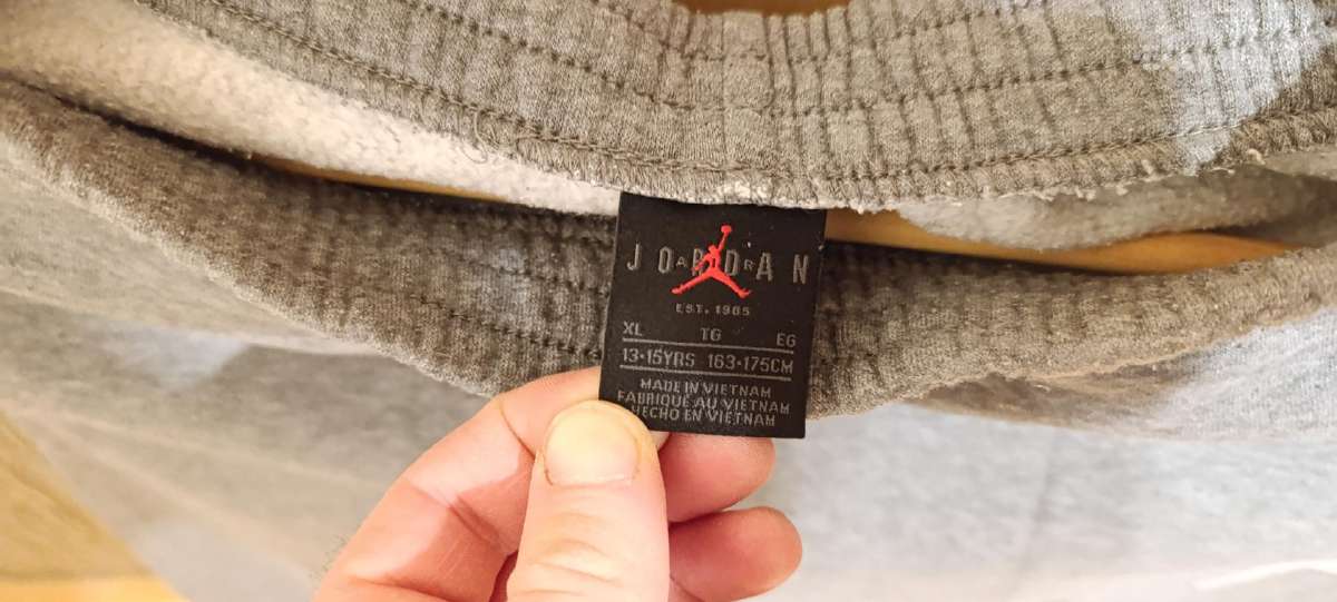 Jordan treninginės jogger kelnės XS dydžio - nuotraukos Nr. 7