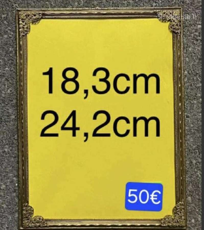 Seni rėmeliai su iškiliu stiklu