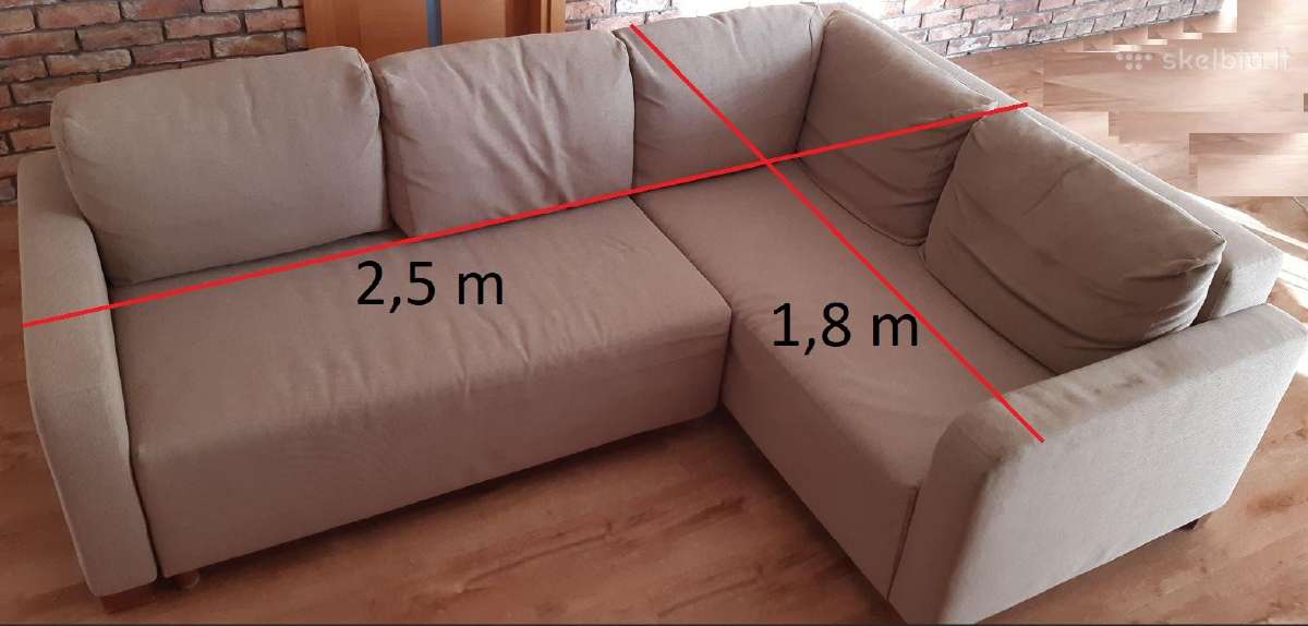Parduodamas Svetainės Minkštas Kampas