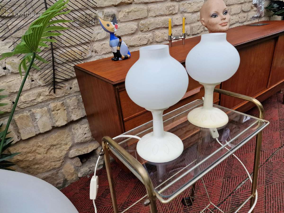 Vintažinės mid century stalinės lempos/naktinukės - nuotraukos Nr. 4