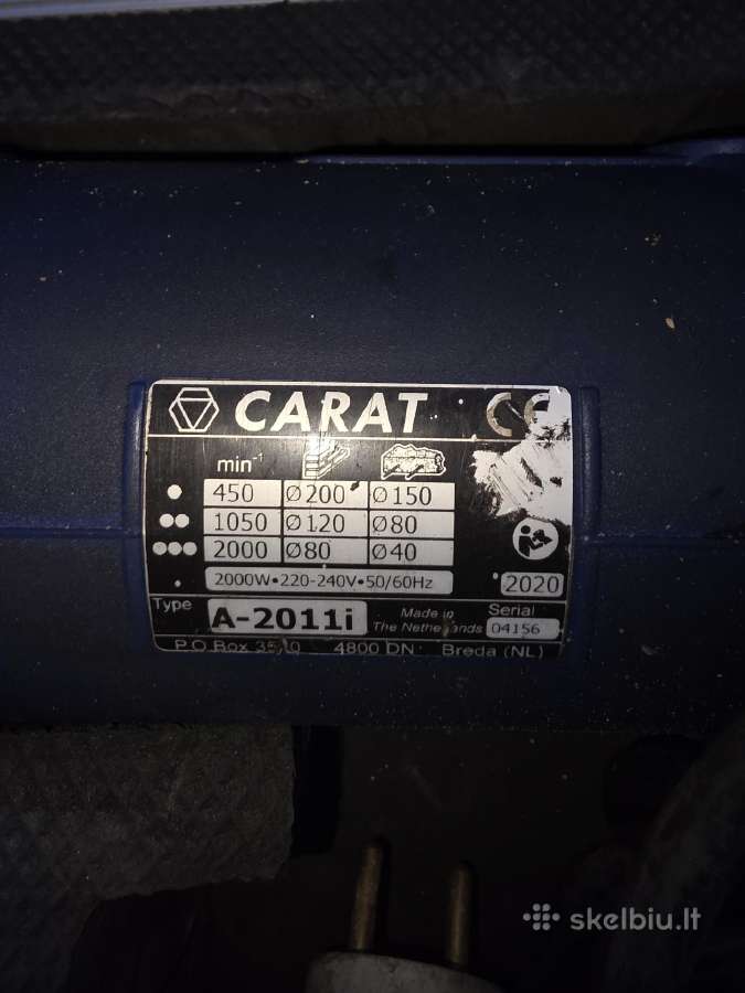 Rankinis grezimo masina greztuvas carat hilti rems - nuotraukos Nr. 3