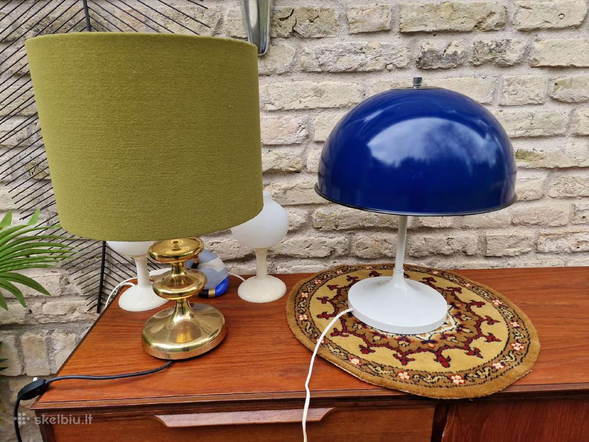 Vintažinė mid century Space Age st.stalinė lempa - nuotraukos Nr. 8