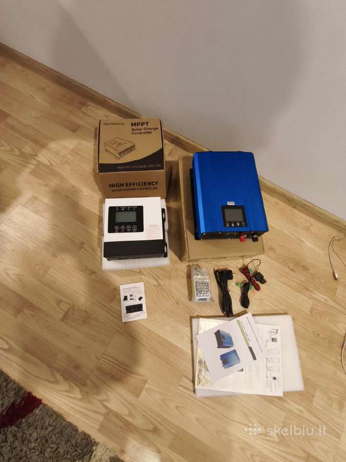 Saules elektrines inverteris + Mppt