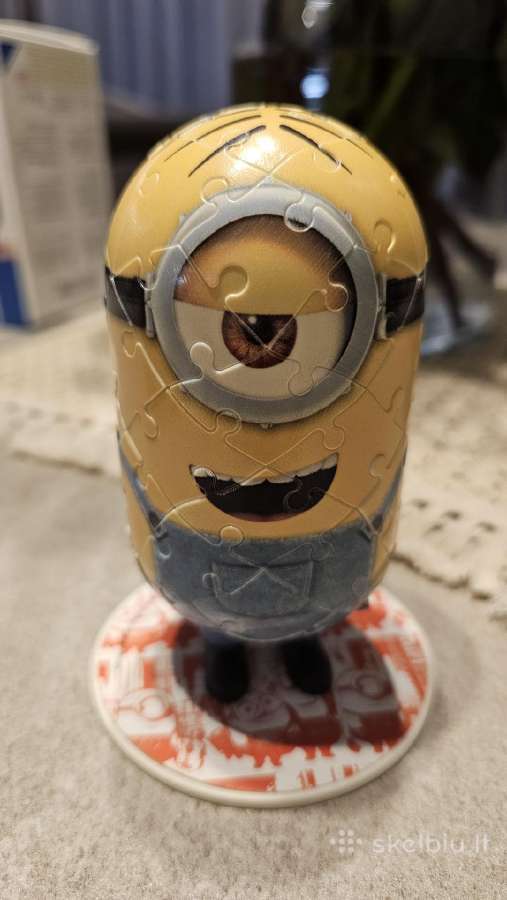 3 D delionė Minions