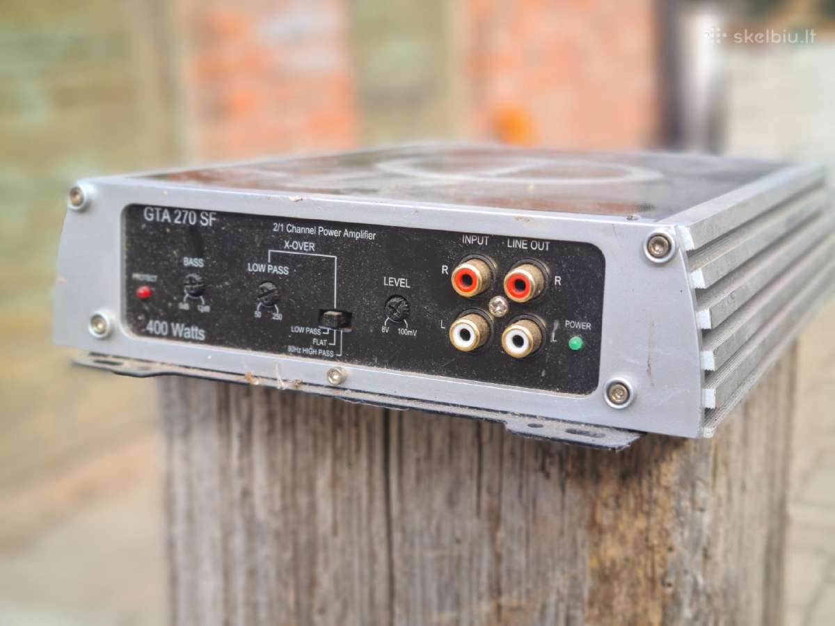 Žemų garsiakalbiai:caliber Bct 112a ir Blaupunkt