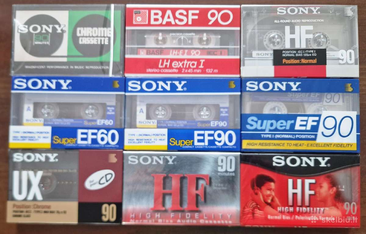 Sony Audio kasetės