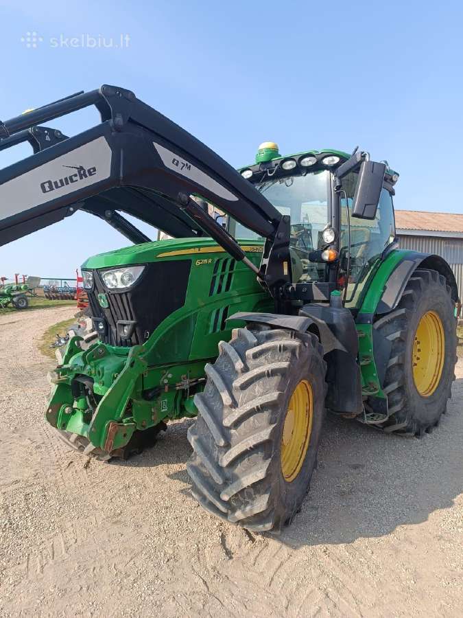 Traktorius john deere 6215r 2015 metu - nuotraukos Nr. 5