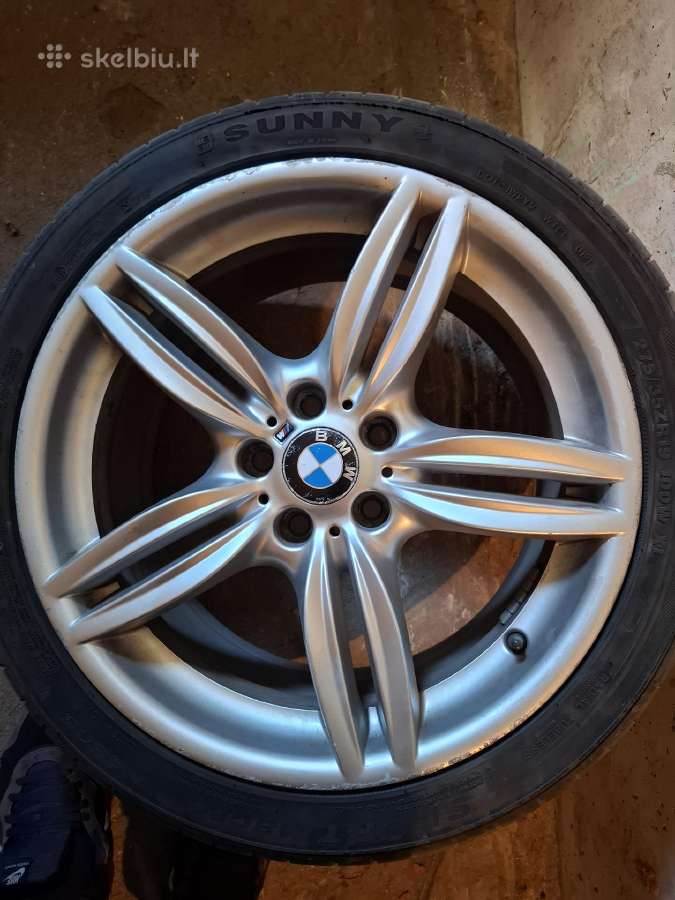 R19 Bmw originalus ratai skirtingų pločiu