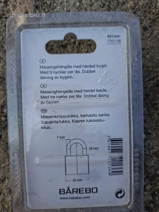 Brebo skandinaviškas spyna - nuotraukos Nr. 2