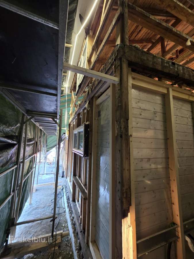 Karkasinių namų statyba ir pastatų renovacija - nuotraukos Nr. 18