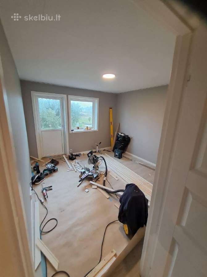 Karkasinių namų statyba ir pastatų renovacija - nuotraukos Nr. 16