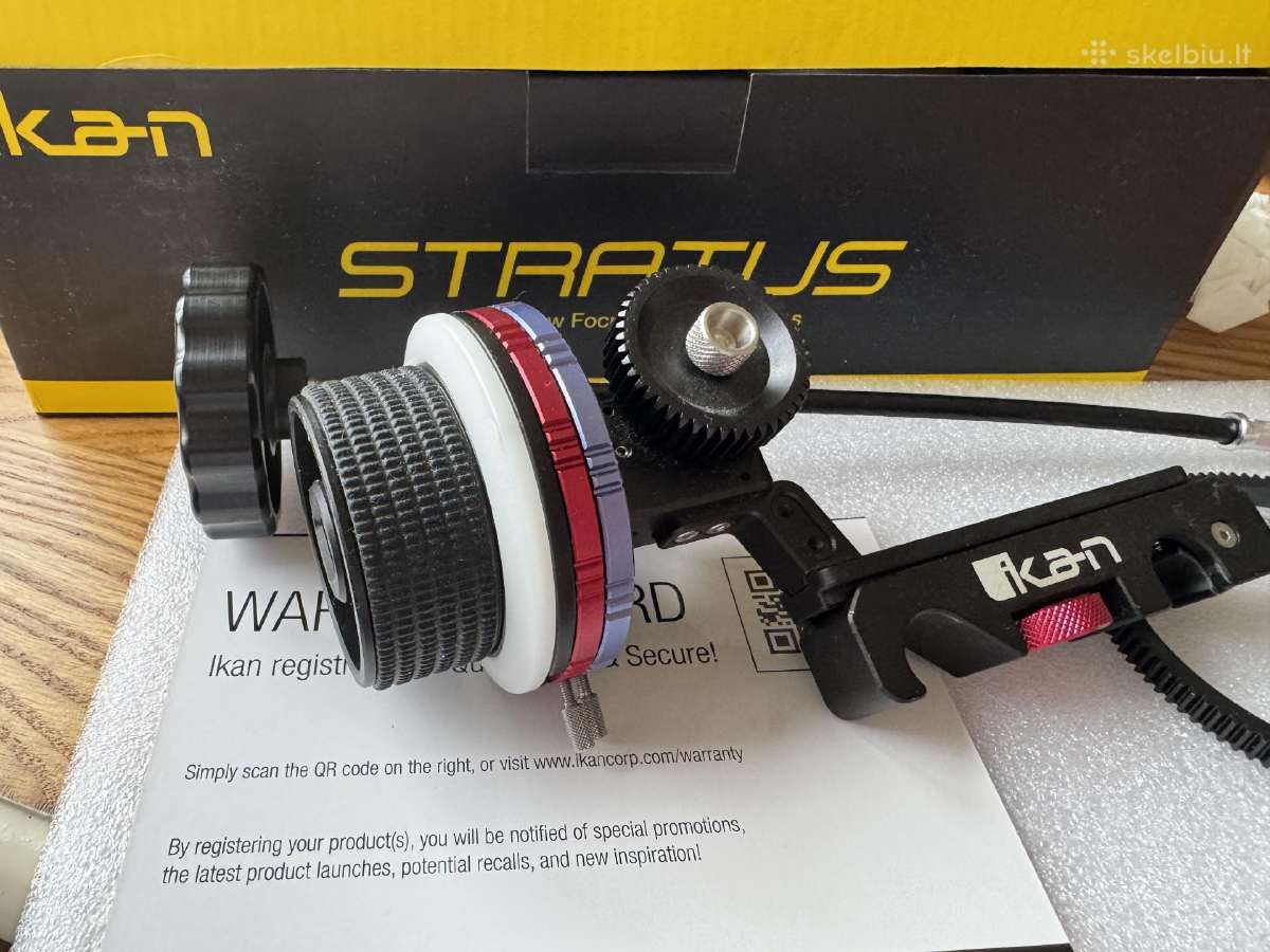 The Ikan Stratus 15 mm Follow Focus with Hard Stop