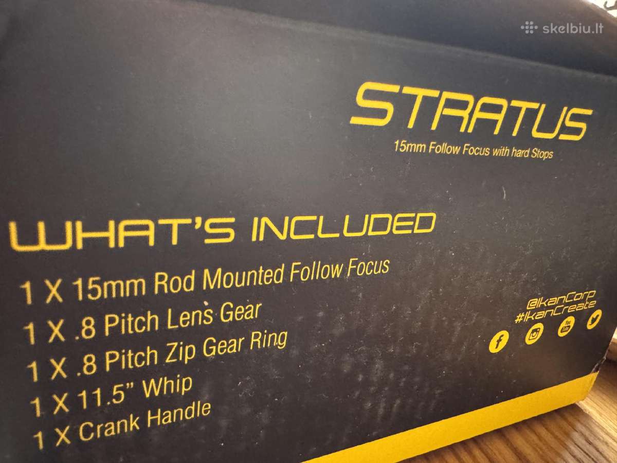 The Ikan Stratus 15 mm Follow Focus with Hard Stop - nuotraukos Nr. 6