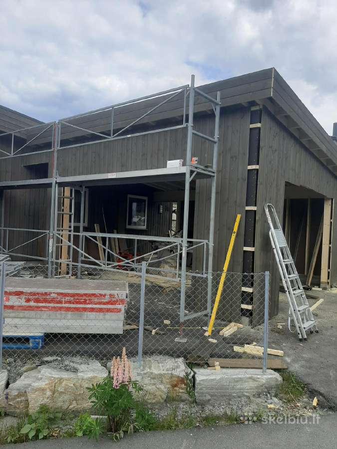 Karkasinių namų statyba ir pastatų renovacija - nuotraukos Nr. 26