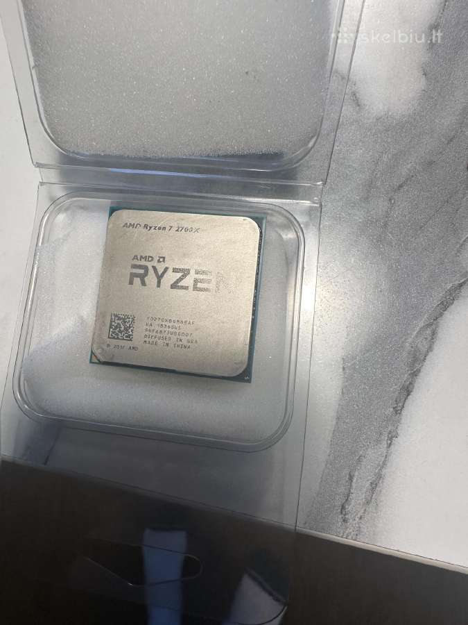 Ryzen 7 2700x procesorius cpu
