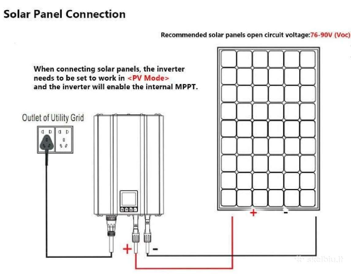 Saules elektrines inverteris + Mppt - nuotraukos Nr. 10