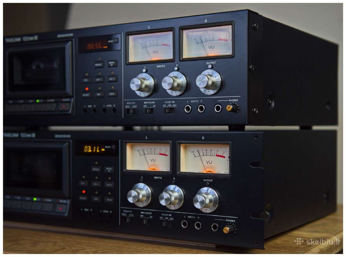 Kasetine deka Tascam 122 Mk II Tascam 122 Mk III - nuotraukos Nr. 15