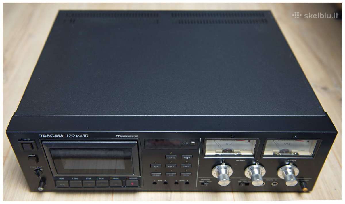 Kasetine deka Tascam 122 Mk II Tascam 122 Mk III - nuotraukos Nr. 18