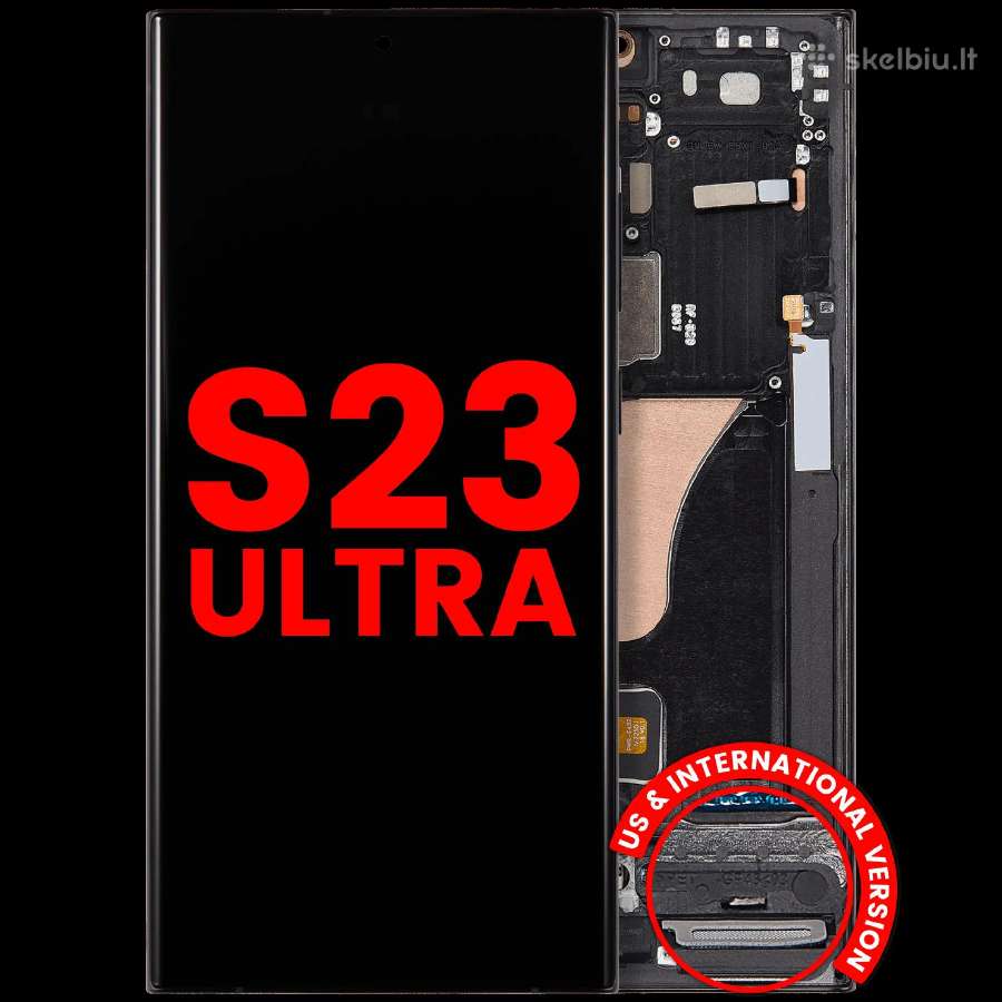 Samsung S23 ultra, S24 ultra, S25 ultra ekranai