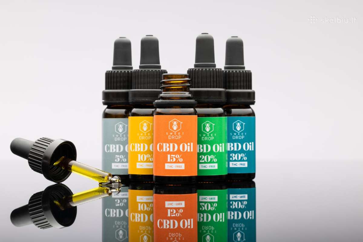 Sweet Drop Cbd aliejus