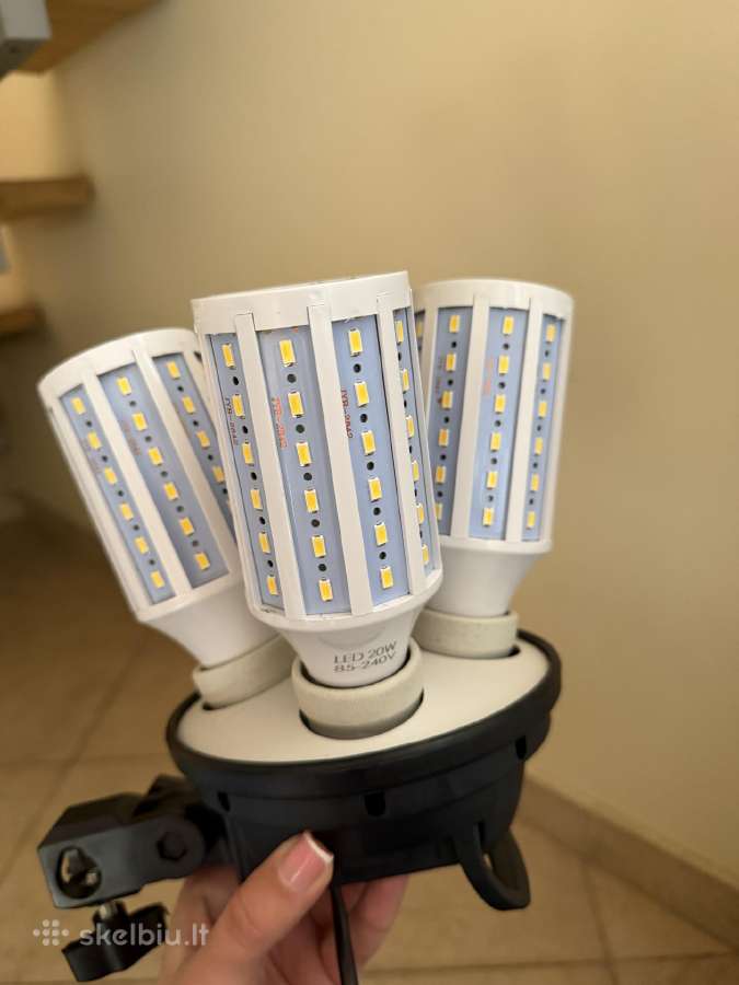 2 vnt softbox lempos apšvietimas fotografijai - nuotraukos Nr. 4