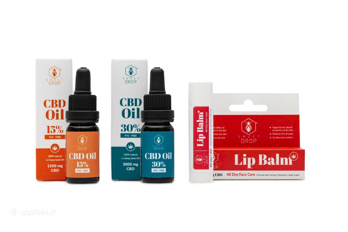 Sweet Drop Cbd lūpų balzamas – kasdienei drėgmei - nuotraukos Nr. 4