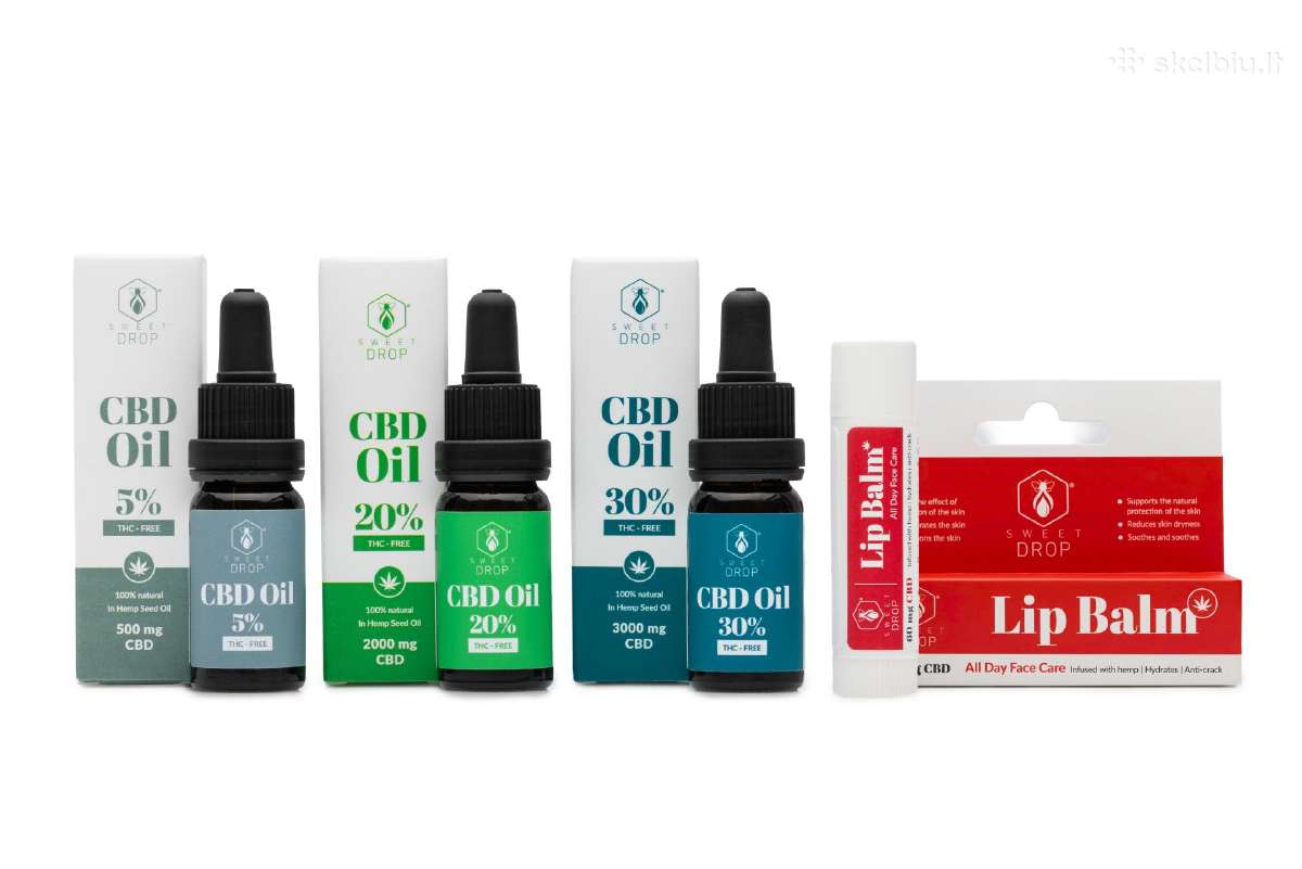Sweet Drop Cbd lūpų balzamas – kasdienei drėgmei - nuotraukos Nr. 6