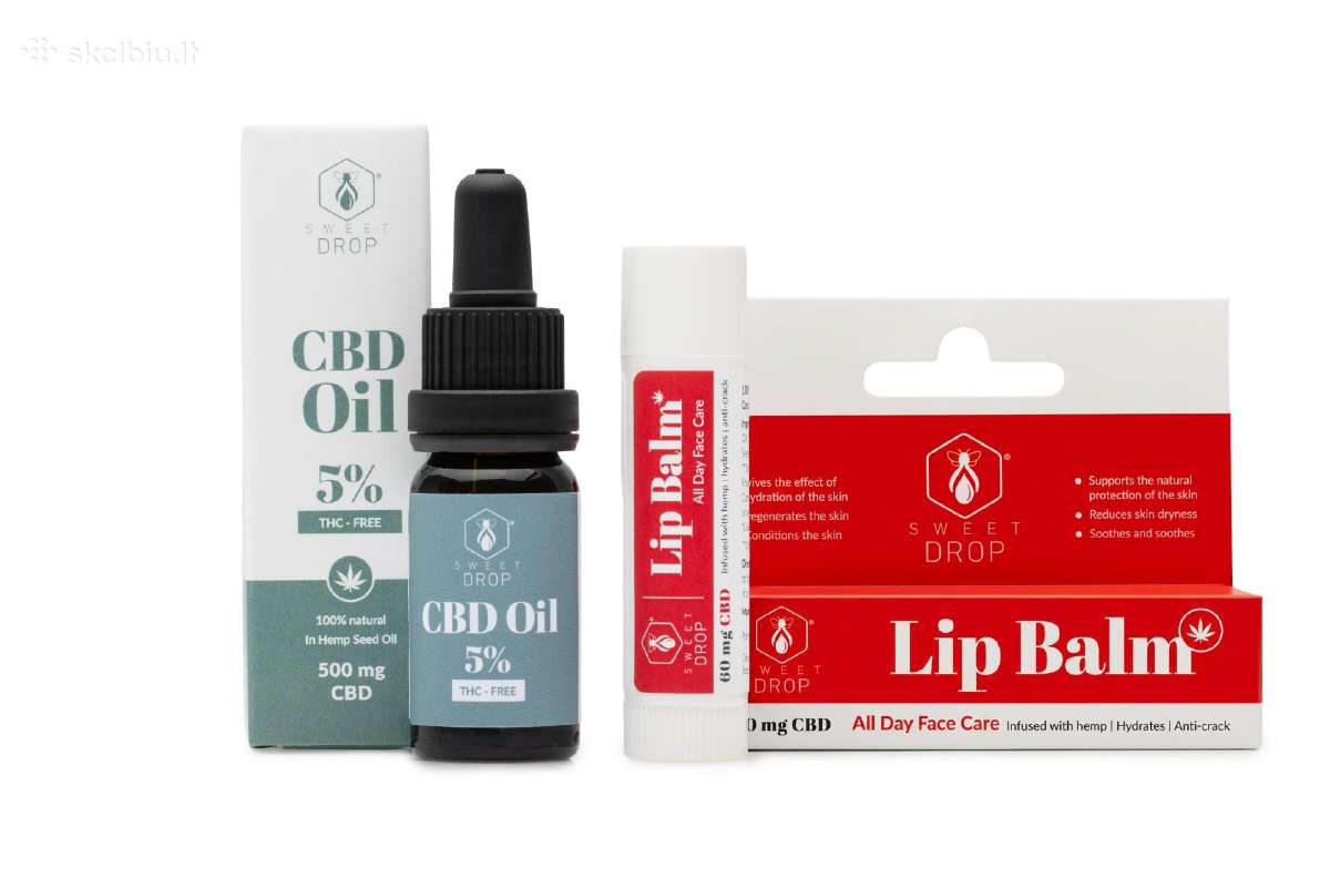 Sweet Drop Cbd lūpų balzamas – kasdienei drėgmei - nuotraukos Nr. 5