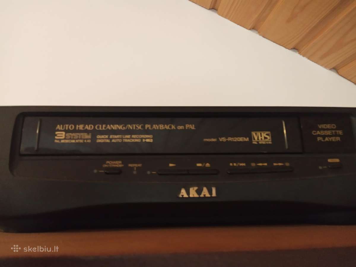 Vaizdo grotuvas Akai vs-r120em, Vhs