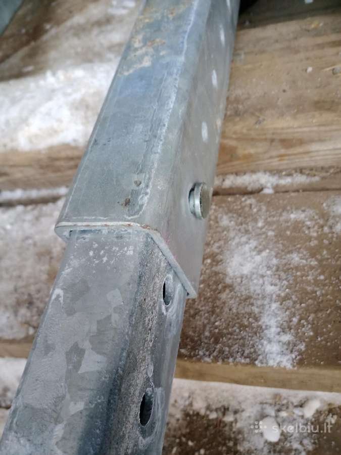 Metalinės cinkuotos Prasiilginancios Sijos Naujos