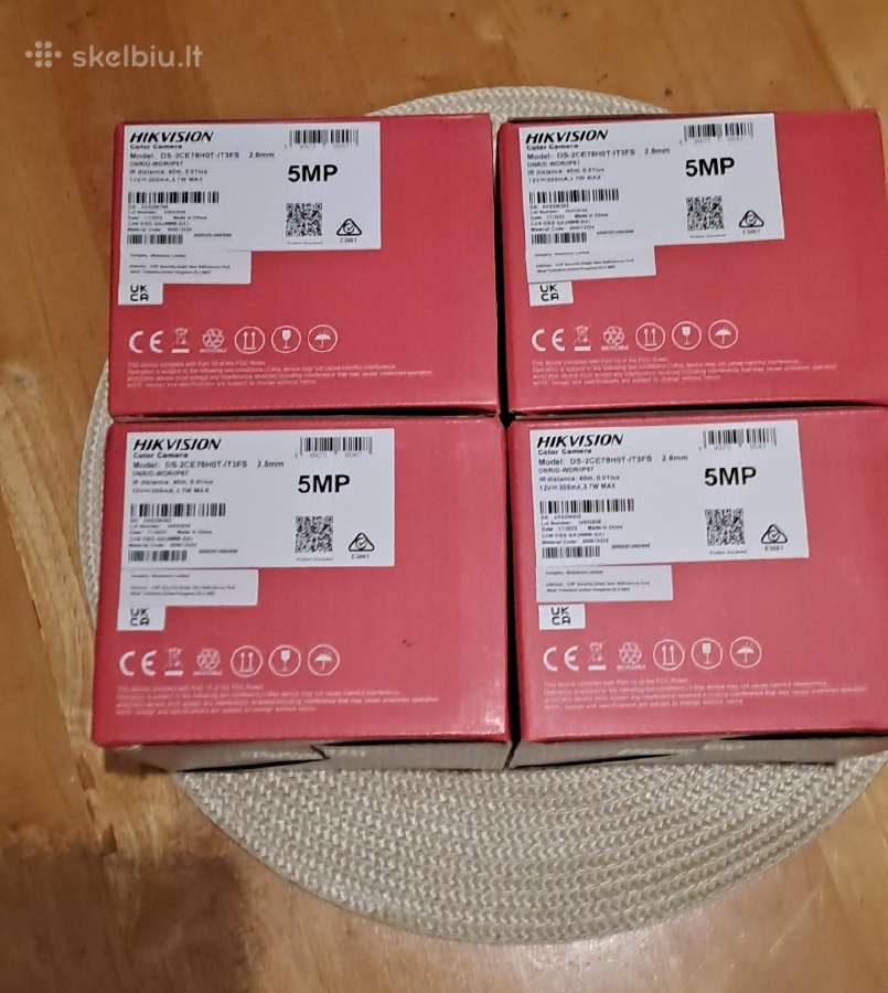Hikvision stebejimo kameros - nuotraukos Nr. 2