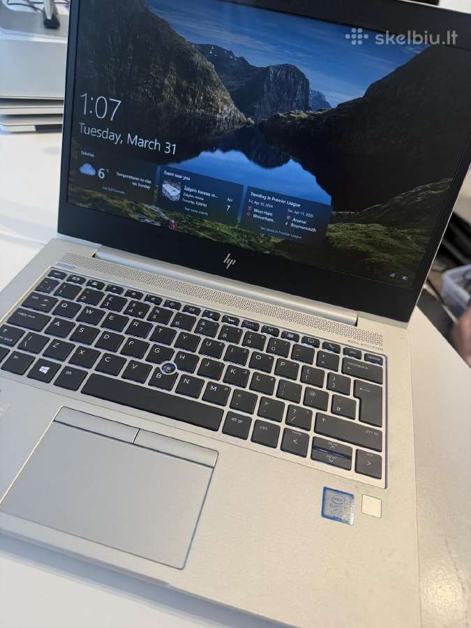 Hp elitebook 830 G5 i5(7)/16/256gb - nuotraukos Nr. 2