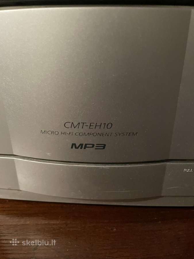 Muzikinis centras Sony Cmt-eh10 - nuotraukos Nr. 2