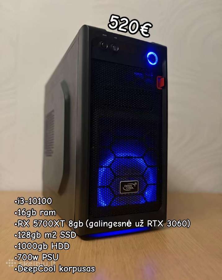 Stacionarūs kompiuteriai nuo 20 iki 870 eur - nuotraukos Nr. 7