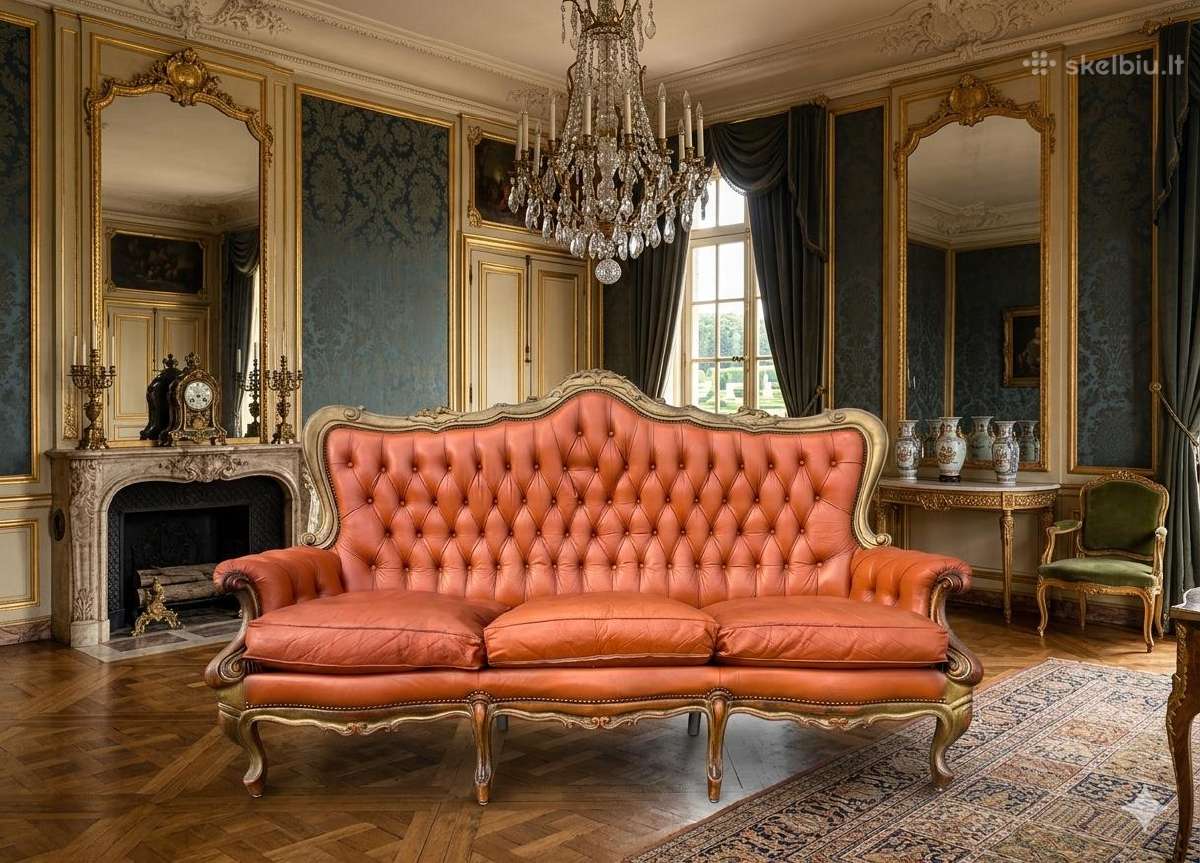 Chesterfield stiliaus sofa
