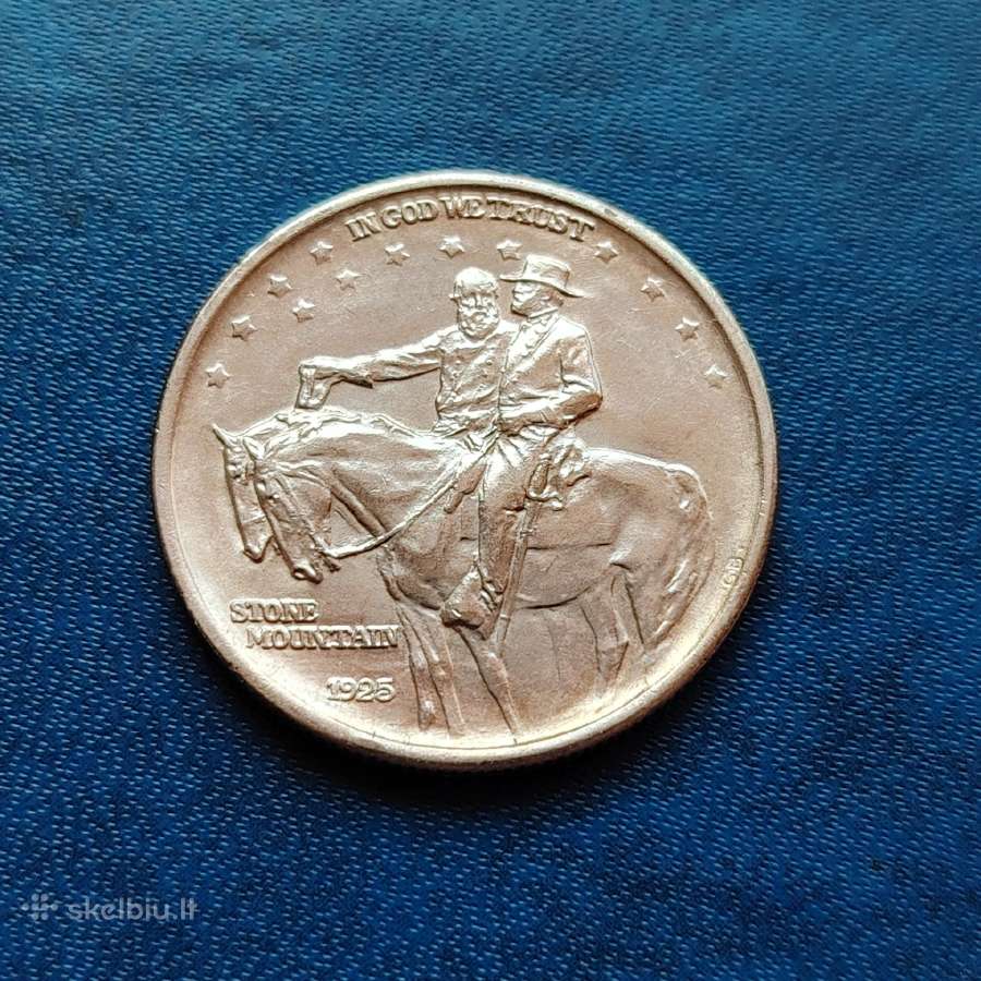 JAV 1/2 dolerio 1925 stone mountain