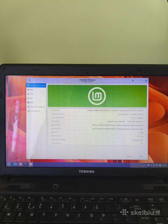 Toshiba Satellite C660 15,5" - nuotraukos Nr. 4