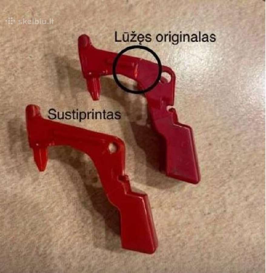 Dyson V10, V11, V12, V15 sustiprintas mygtukas - nuotraukos Nr. 3