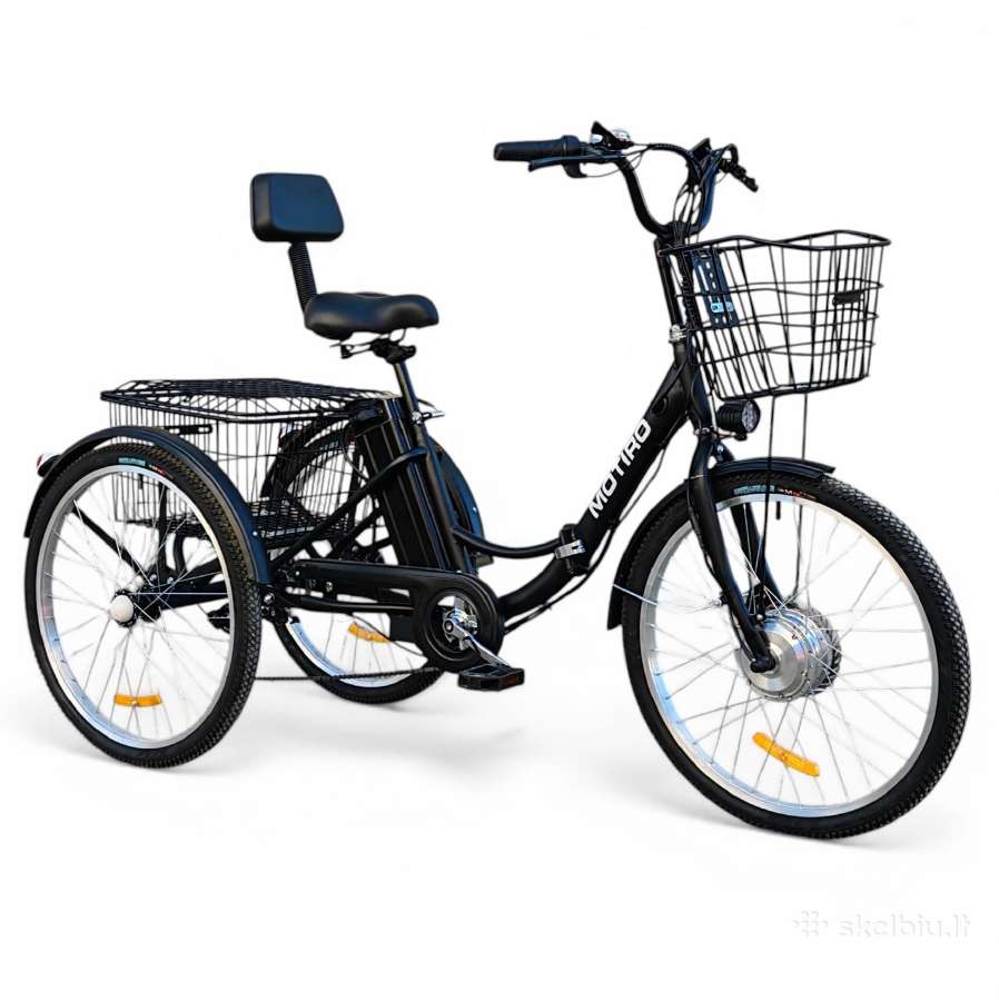 Triratis elektrinis dviratis Motiro Fatbike - nuotraukos Nr. 4