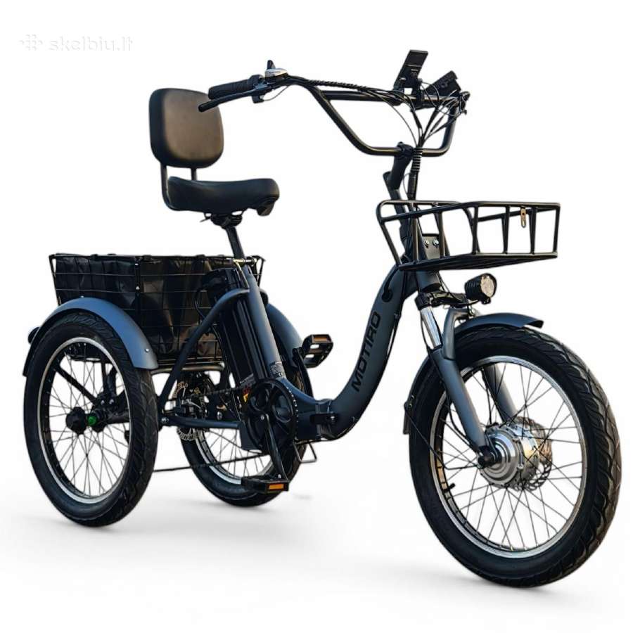 Triratis elektrinis dviratis Motiro Fatbike - nuotraukos Nr. 5