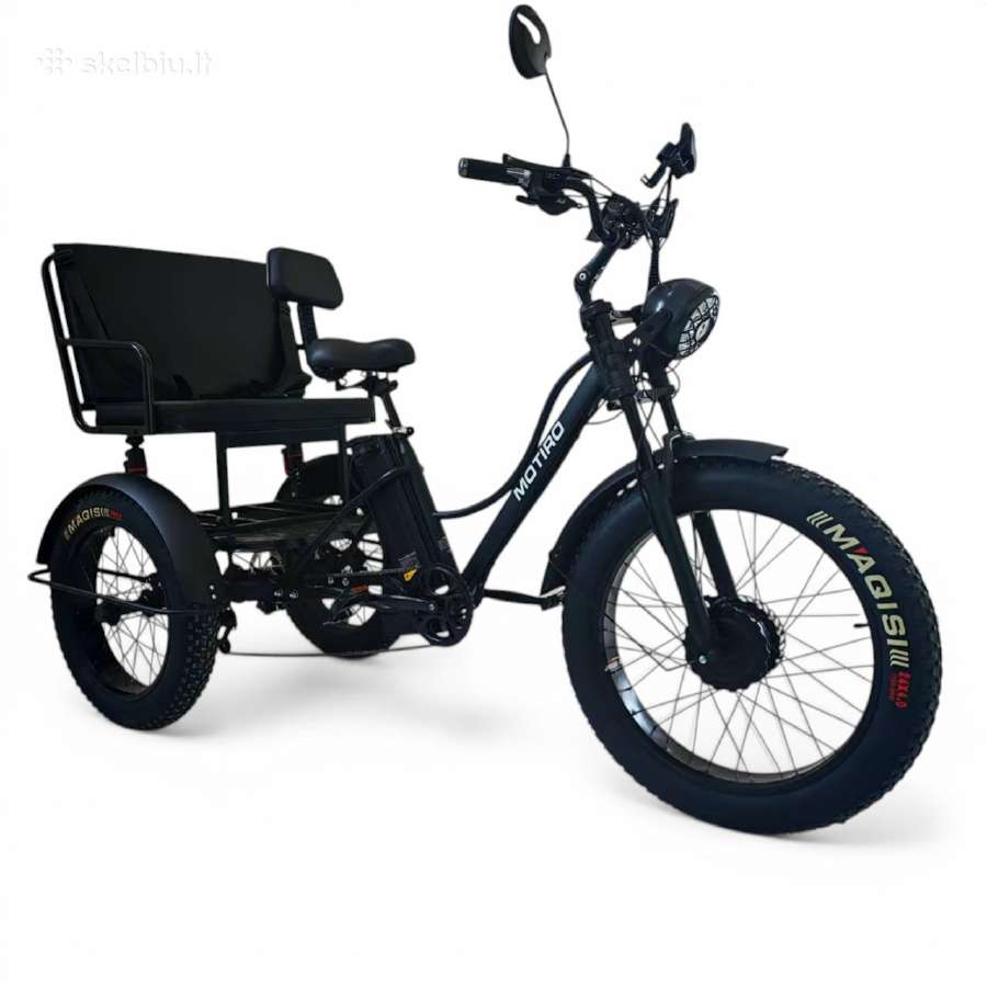 Triratis elektrinis dviratis Motiro Fatbike - nuotraukos Nr. 6