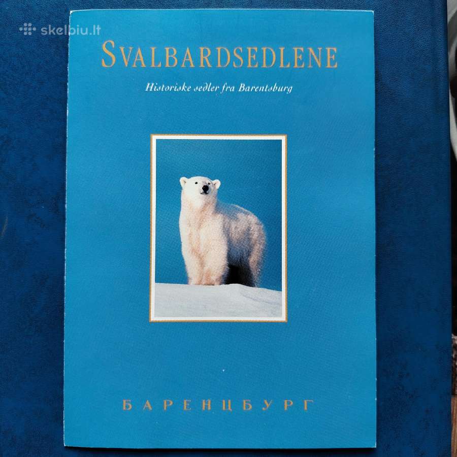 Svalbardo-barencburgo 1979 banknotu komplektas