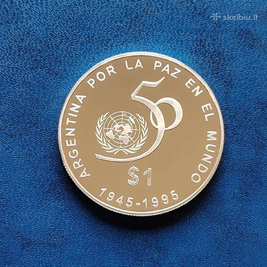 Argentina 1 pesas 1995 Un