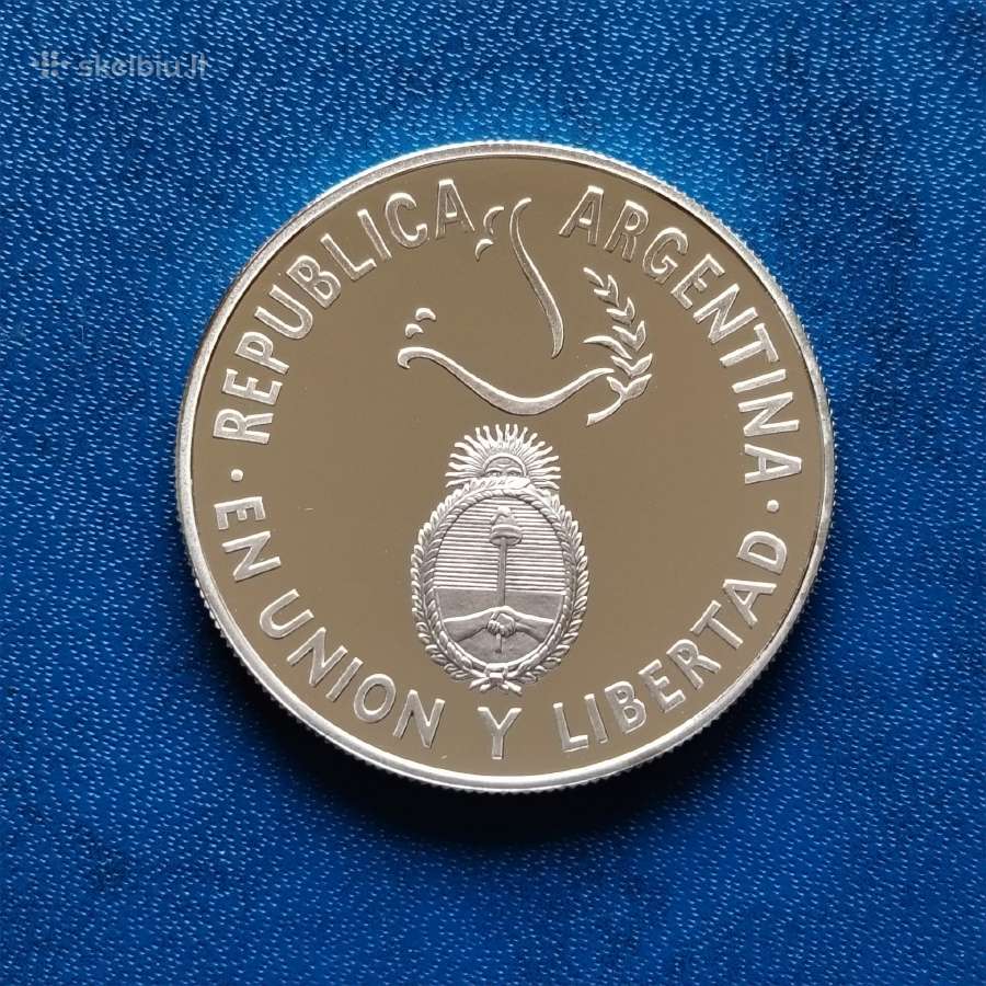 Argentina 1 pesas 1995 Un - nuotraukos Nr. 2
