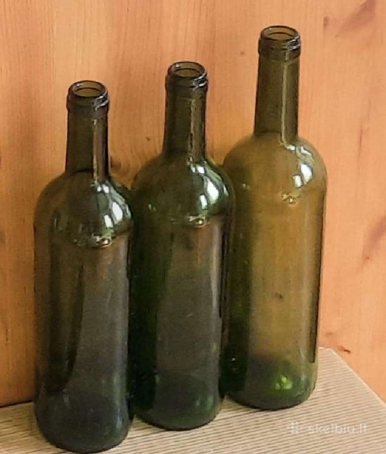 Buteliai 0,75 ltr