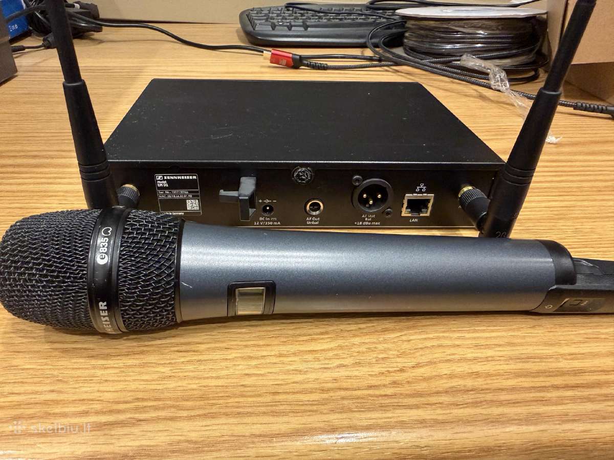 Sennheiser Ew-d1 mikrofonas+imtuvas - nuotraukos Nr. 3