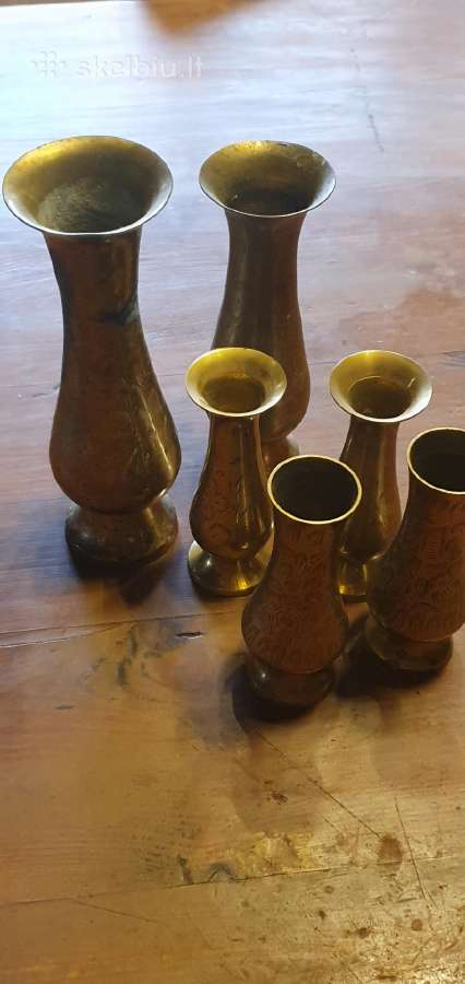 6 Indiskos vazelės