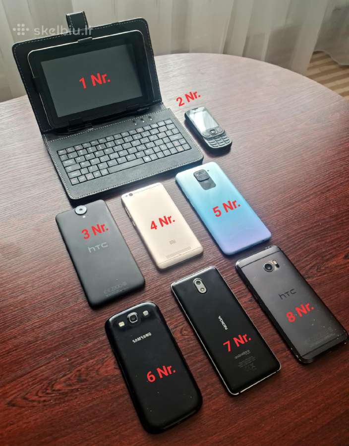Samsung, HTC, Nokia, Xiaomi. - nuotraukos Nr. 2
