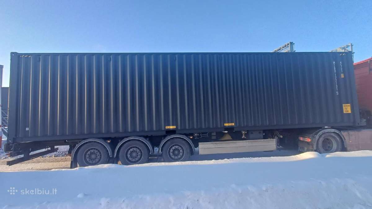 Jūriniai Konteineriai 40hc Nauji - nuotraukos Nr. 2