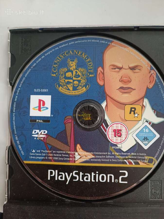 Ps2 žaidimas Bully